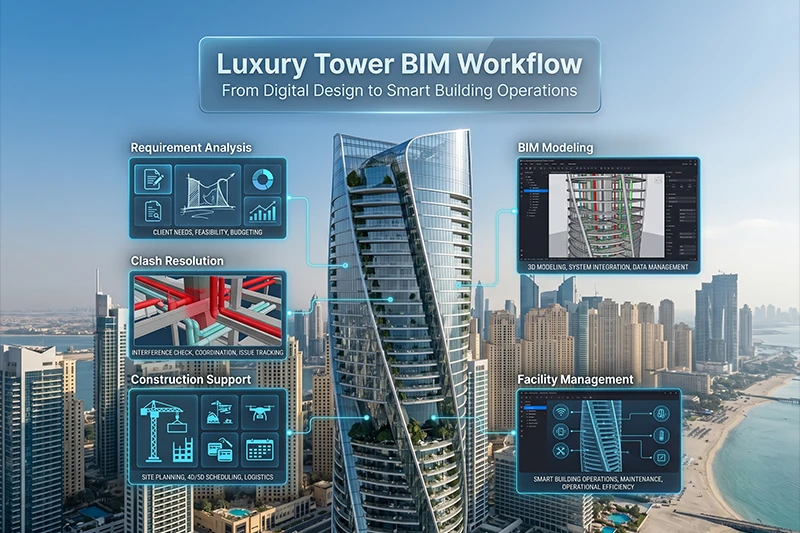 BIM Clash Detection in Dubai Residential Projects 