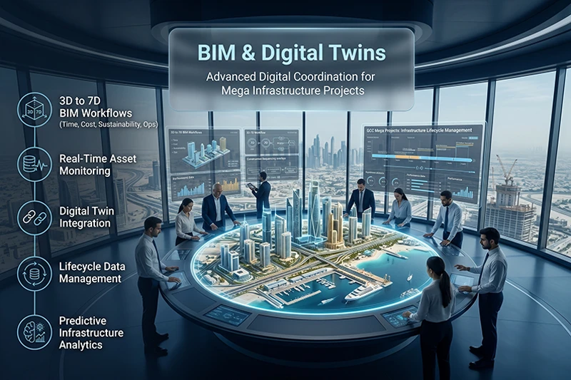 Advanced BIM workflow for NEOM and UAE construction industry