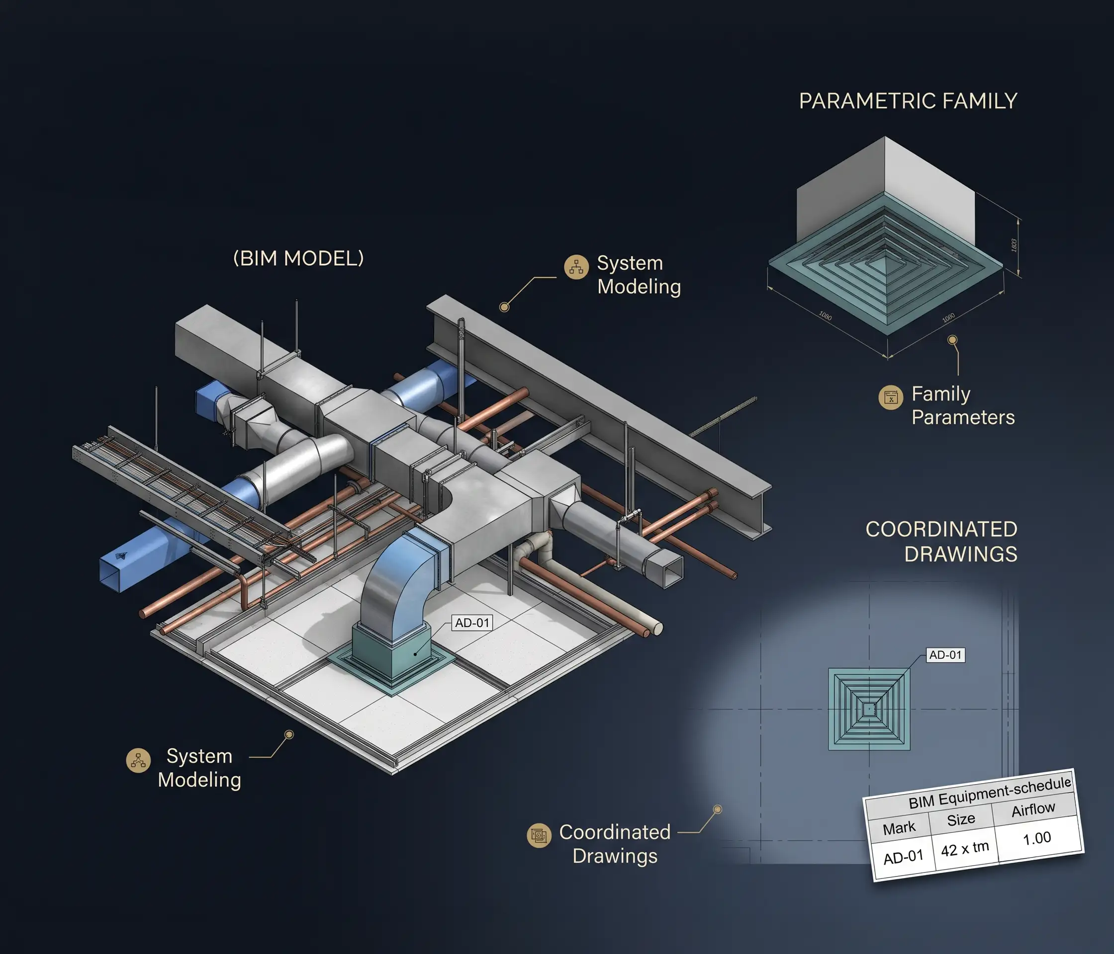 MEP As-Built BIM Services