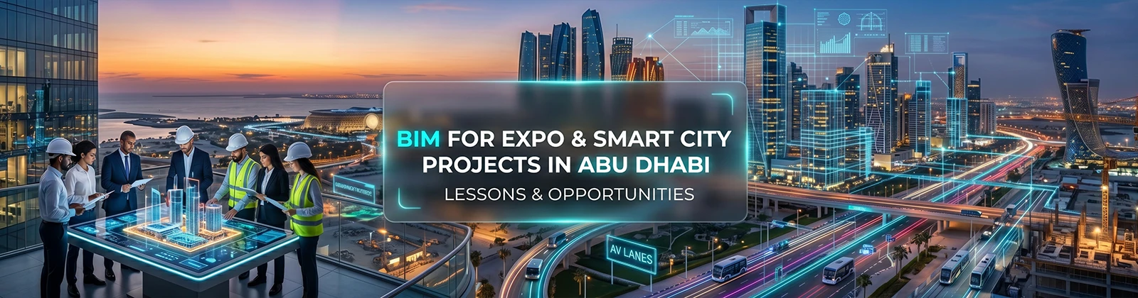BIM for EXPO & Smart City Projects in Abu Dhabi: Lessons & Opportunities