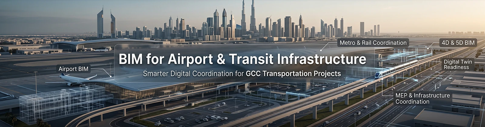 BIM for Airport and Transit Infrastructure in the GCC 
