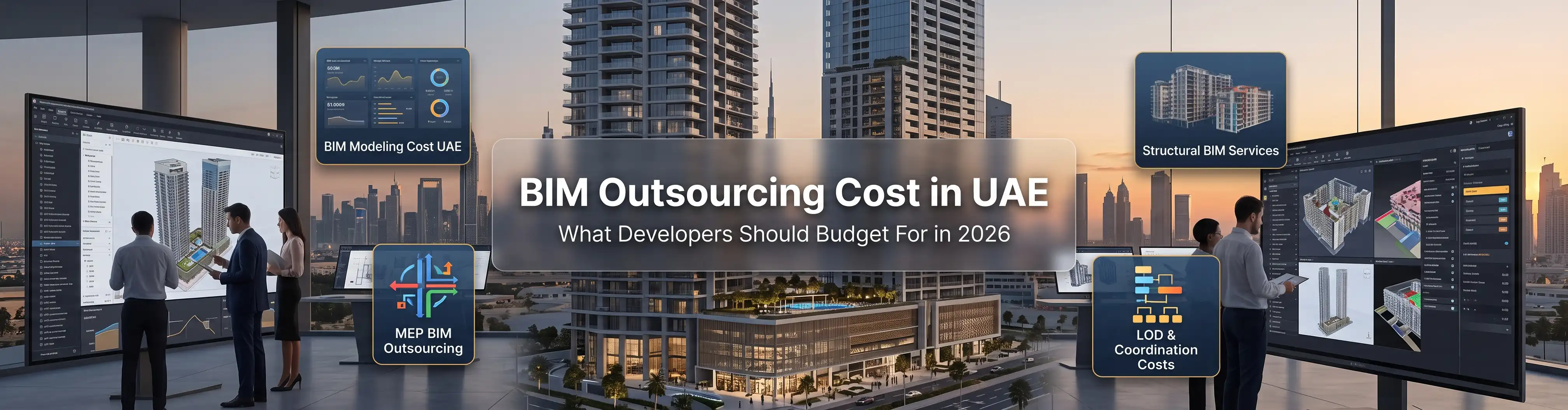 BIM Outsourcing Cost in UAE: What Developers Should Budget For in 2026