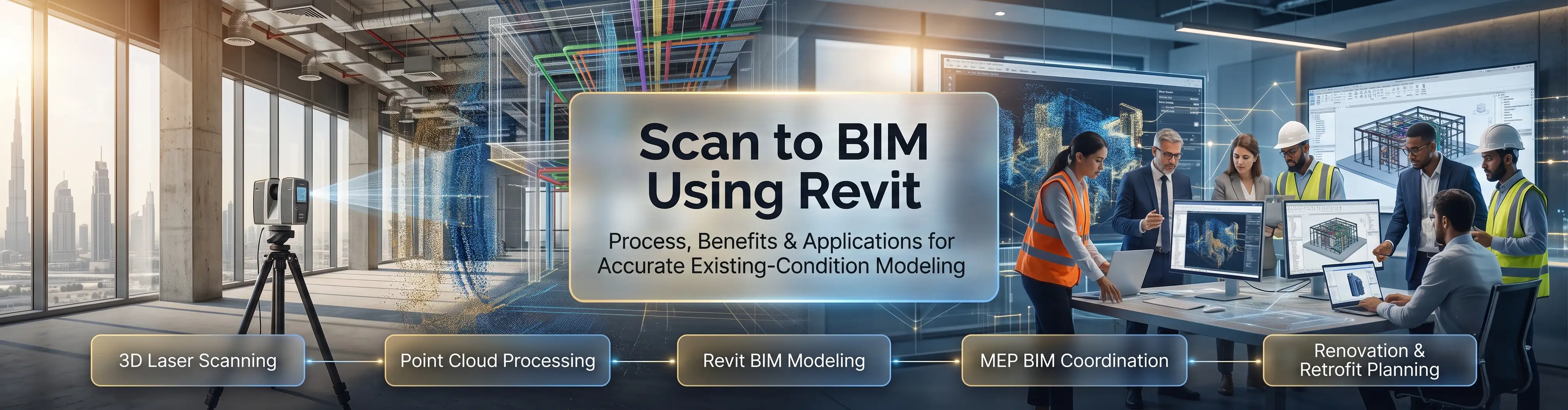 Scan to BIM Using Revit: Process, Benefits & Applications 
